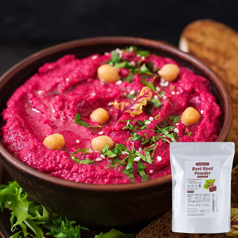 Beet Root Powder, Organic Beetroot Supplement, Natural Beet Powder for Athletic Performance - 8.5 oz Healthcare Dietary Vitamin Edible Fitness