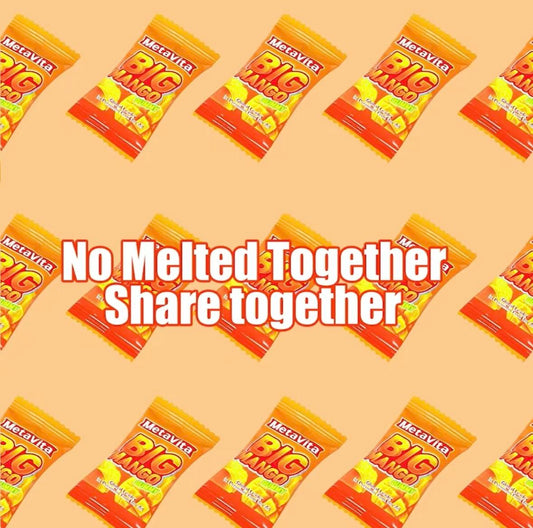 MetaVita Peelable Mango Gummy - 40 Large Pieces, Juicy & Chewy, Real Mango Taste, Resealable Pack - Perfect for Kids & Adults, Holiday Gift, Party Favor, Snacking Pick, Novelty Foreign Candy